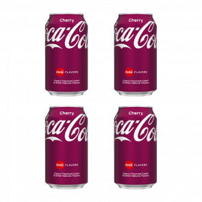 Набор Напиток Coca-Cola Cherry 330ml 4шт - Retromagaz