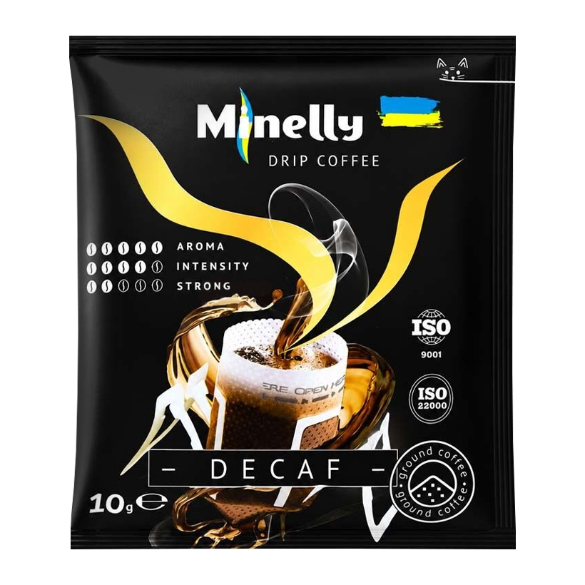 Дрип-кофе Minelly Colombia Decaf 10g - Retromagaz