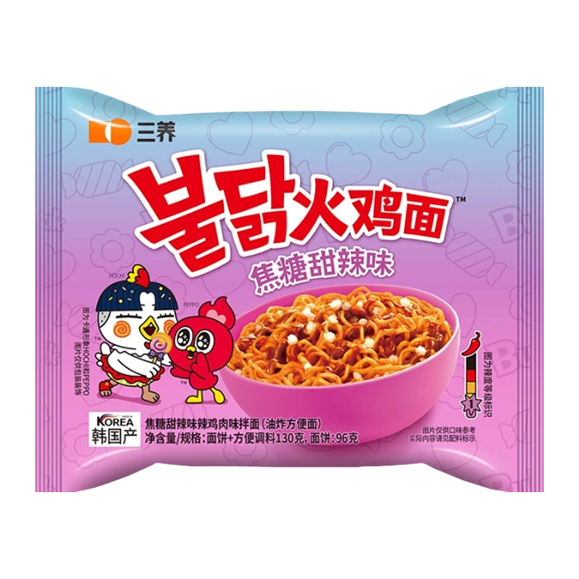 Лапша Samyang Buldak Swicy Sweet & Spicy Chicken Ramen Средне Острая 130g - Retromagaz