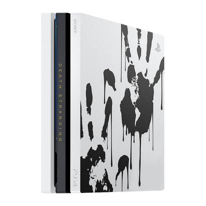 Консоль Sony PlayStation 4 Pro CUH-72xx Death Stranding Limited Edition 1TB White Без Геймпада Б/У - Retromagaz