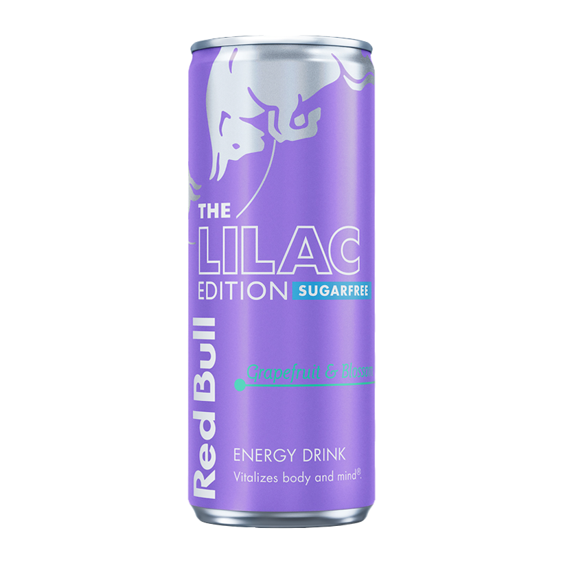 Напій Енергетичний Red Bull Lilac Edition Sugar Free 250ml - Retromagaz