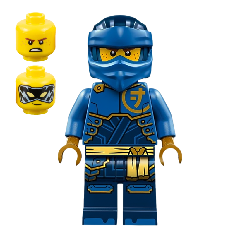 Фигурка Lego Ninja Jay Dragons Rising Head Wrap Ninjago njo0852 71805 Новый - Retromagaz