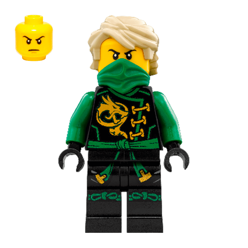 Фігурка Lego Ninja Lloyd Skybound Hair Ninjago njo0241 Б/У - Retromagaz