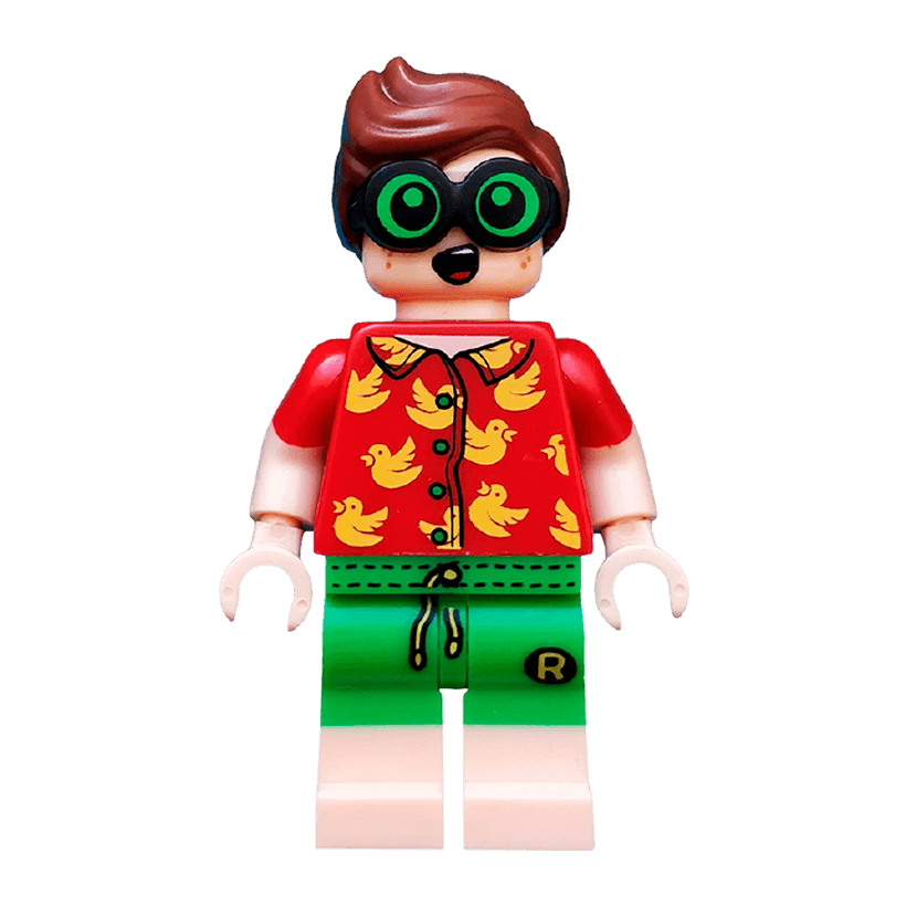 Фігурка Lego Super Heroes DC Vacation Robin coltlbm32 1 Б/У Відмінний - Retromagaz