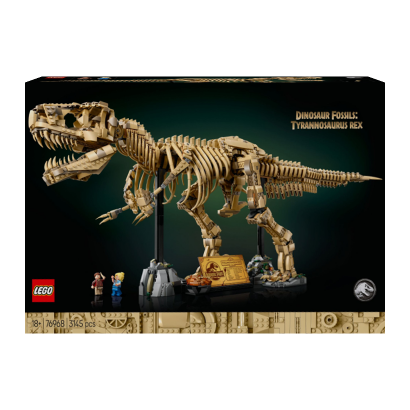 Конструктор Lego Dinosaur Fossils Tyrannosaurus Rex Скам'янілості Динозаврів Jurassic World 76968 Новий Конструктор Lego Dinosaur Fossils Tyrannosaurus Rex Скам'янілості Динозаврів Jurassic World 76968 Новий - Retromagaz
