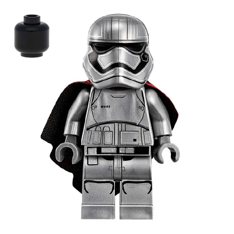 Фигурка Lego Первый Орден Captain Phasma Pointed Mouth Pattern Star Wars sw0904 75201 Б/У - Retromagaz