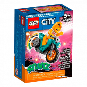 Набір Lego Трюковий Мотоцикл із Курчам 60310 City Новий