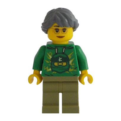 Фигурка Lego Другое Misako Green Hoodie Ninjago njo734 Б/У - Retromagaz