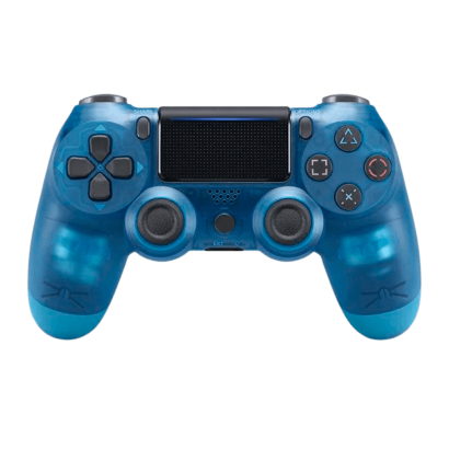 Геймпад Бездротовий RMC PlayStation 4 DoubleShock 4 Clear Blue Б/У - Retromagaz