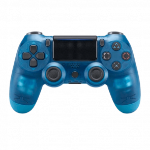 Геймпад Бездротовий RMC PlayStation 4 DoubleShock 4 Clear Blue Б/У - Retromagaz