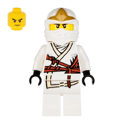 Фигурка Lego Ninjago Ninja Zane ZX njo053 1 Б/У Нормальный - Retromagaz