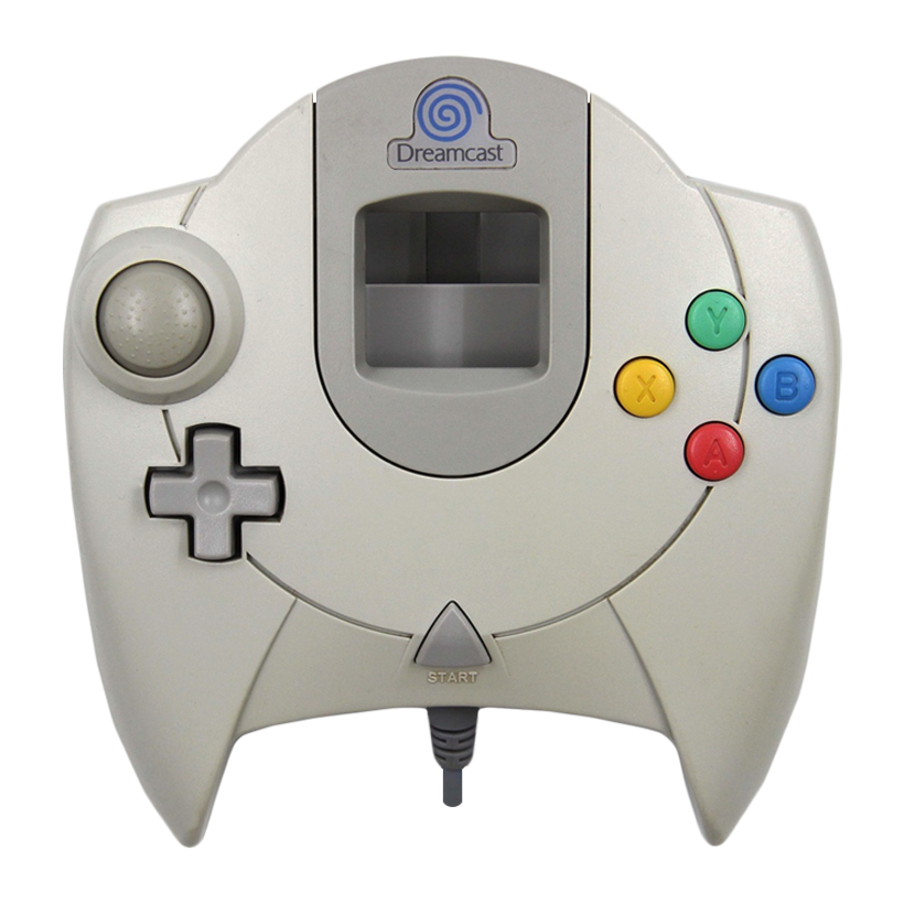 Геймпад Проводной Sega Dreamcast HKT-7700 White 2m Б/У - Retromagaz