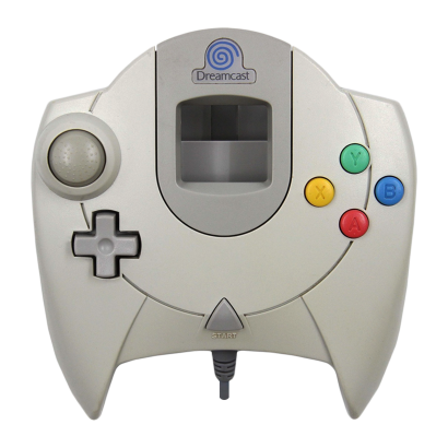 Геймпад Проводной Sega Dreamcast HKT-7700 White 2m Б/У - Retromagaz