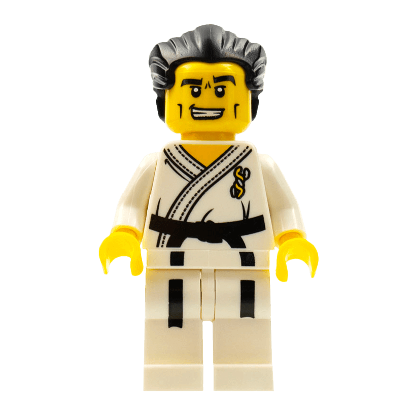 Фігурка Lego Series 2 Karate Master Collectible Minifigures col030 1 Б/У - Retromagaz