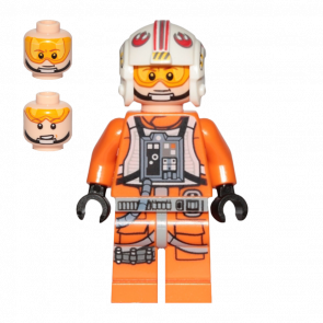 Фігурка Lego Star Wars Джедай Luke Skywalker Pilot sw0991 1 Б/У Нормальний