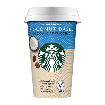 Напиток Starbucks Кофейный Coconut Cappuccino 220ml - Retromagaz