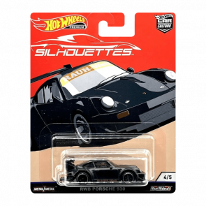 Машинка Premium Hot Wheels RWB Porsche 930 Car Culture 1:64 FYN68 Black - Retromagaz