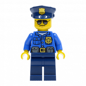 Фигурка Lego 973pb1551 Officer Gold Badge City Police cty0450 1 Б/У
