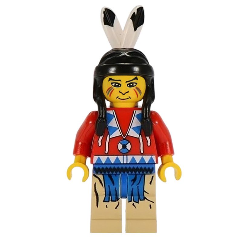 Фигурка Lego Western Indian 2 Adventure ww022 6748 Б/У - Retromagaz