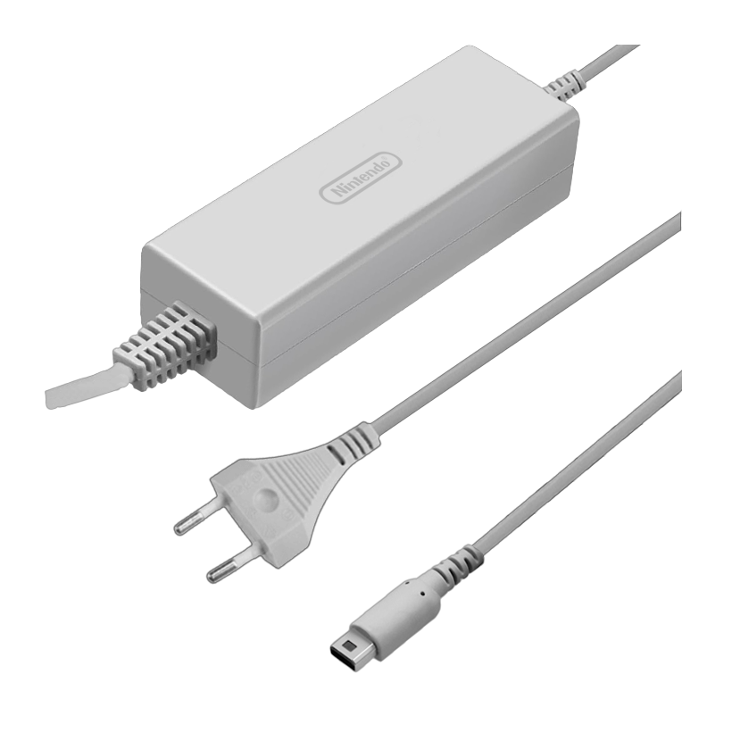 Зарядний Пристрій Nintendo Wii U WUP-011 AC Adapter 4.75V 1.6A Grey 2.6m Б/У - Retromagaz
