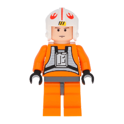 Фигурка Lego Star Wars Jedi Luke Skywalker Pilot sw0090 1 Б/У Отличное - Retromagaz