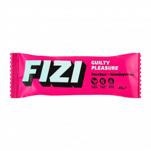 Батончик Fizi Шоколадный Guilty Pleasure Hazelnut & Himalayan Salt 45g