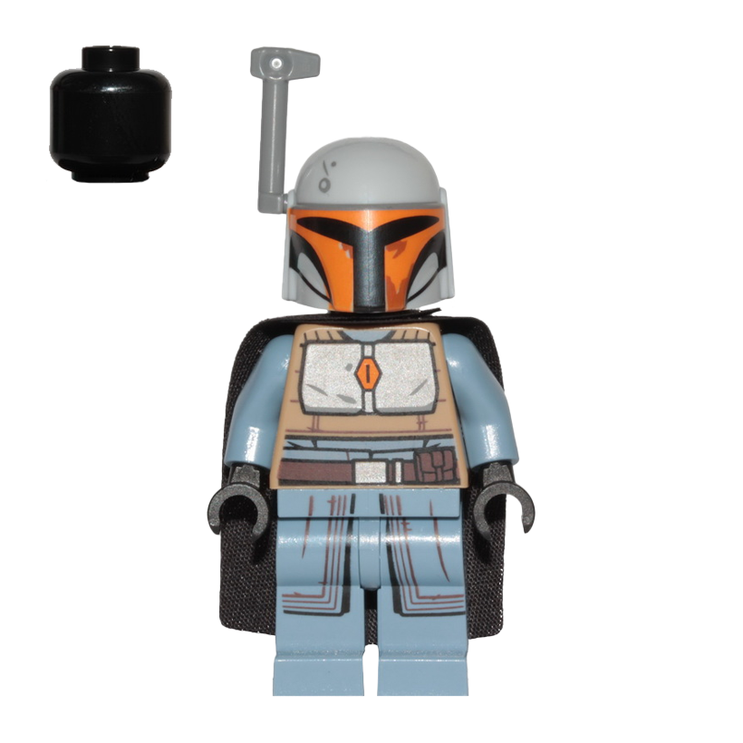 Фигурка Lego Другое Mandalorian Tribe Warrior Female Black Cape Star Wars sw1077 75267 Б/У - Retromagaz