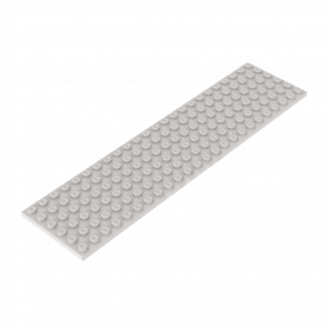 Пластина Lego Обычная 6 x 24 3026 4652480 White Б/У