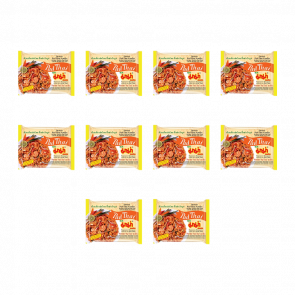 Набор Лапша 10шт Mama Рисова Пад Тай Рамен Pad Thai Stir Fried Острая 70g - Retromagaz