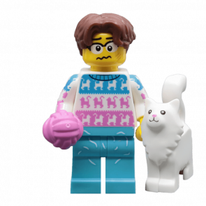 Фігурка Lego Series 27 Cat Lover Collectible Minifigures 71048 col459 col27-11 Новий - Retromagaz