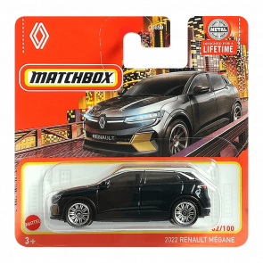 Машинка Велике Місто Matchbox 2022 Renault Megane Metro 1:64 HVN75 Dark Blue