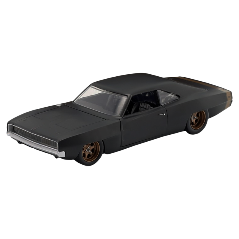 Машинка Jada 1968 Dodge Charger Hellacious 9 Fast & Furious 1:24 Black - Retromagaz