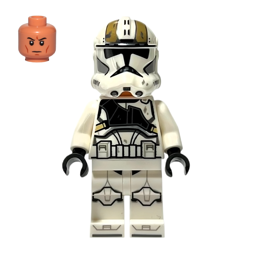 Фигурка Lego Республика Clone Trooper Gunner Phase 2 Star Wars sw1236 75337 Новый - Retromagaz