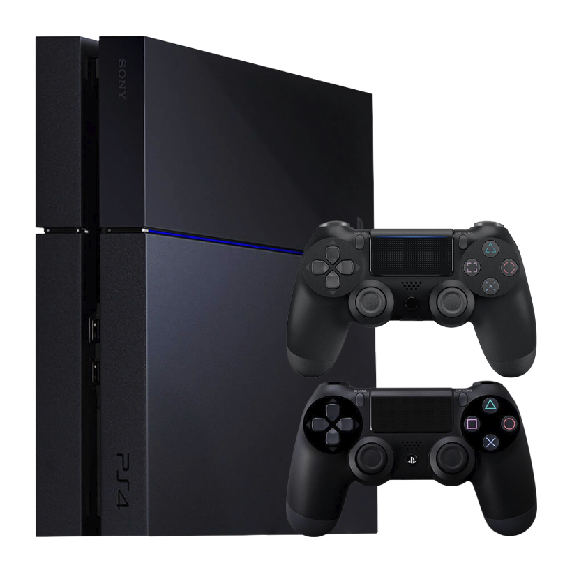 Набор Консоль Sony PlayStation 4 CUH-10-11хх 500GB Black Б/У  + Геймпад Беспроводной RMC DoubleShock 4 - Retromagaz