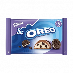 Батончик Milka & Oreo із Кремом і Печивом (5 Батончиків) 92g - Retromagaz