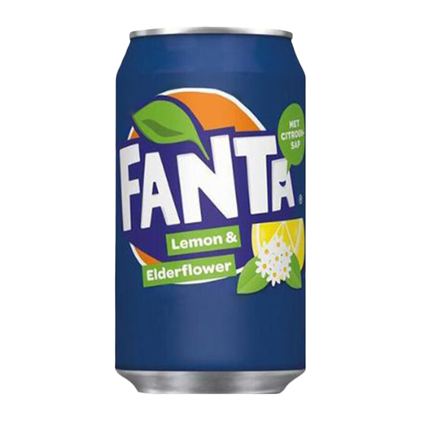 Напиток Fanta Elderflower & Lemon 330ml - Retromagaz