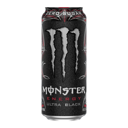 Напиток Энергетический Monster Energy Black Zero Sugar 500ml - Retromagaz