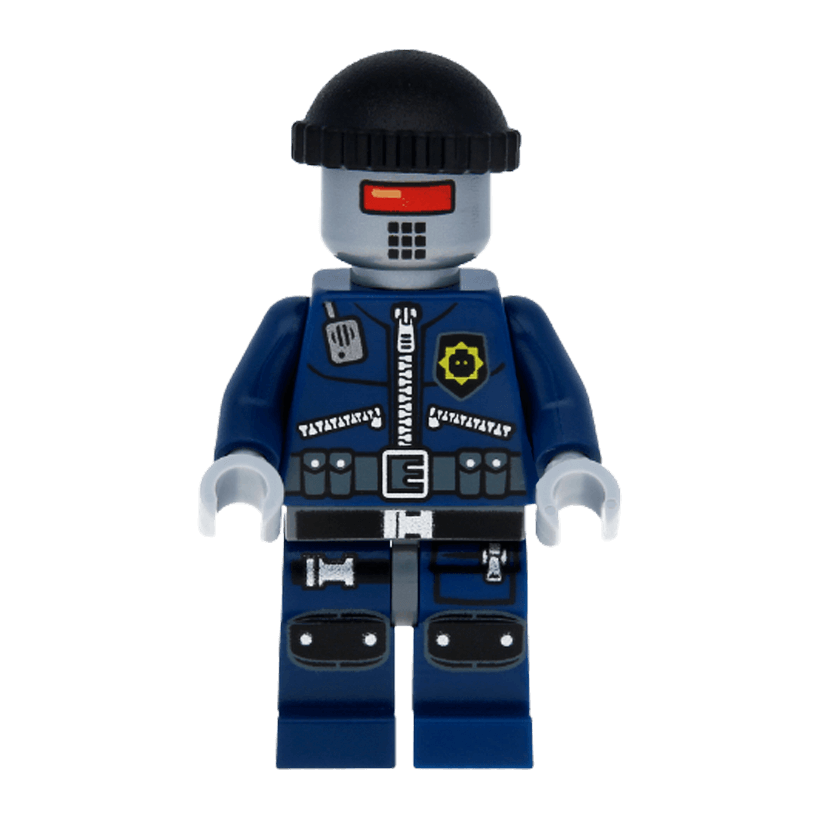 Фигурка Lego The Lego Movie Robo SWAT Knit Cap Cartoons tlm045 Б/У - Retromagaz