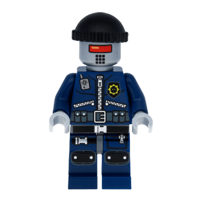 Фигурка Lego Cartoons The Lego Movie Robo SWAT Knit Cap tlm045 1шт Б/У Хороший - Retromagaz