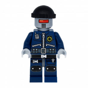 Фигурка Lego Cartoons The Lego Movie Robo SWAT Knit Cap tlm045 Б/У