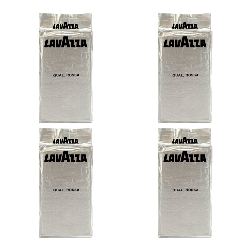Набор Кофе Молотый 4шт Lavazza Qualita Rossa 250g - Retromagaz