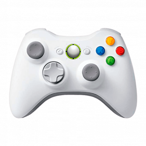 Геймпад Беспроводной RMC Xbox 360 White Б/У