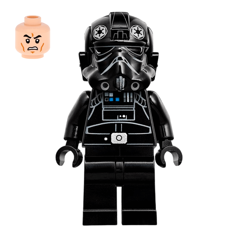 Фигурка Lego Империя TIE Fighter Pilot Star Wars sw0621 Б/У - Retromagaz