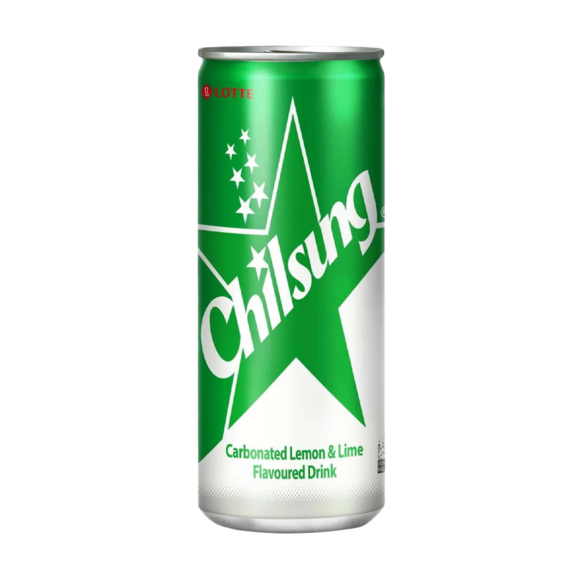 Напиток Lotte Chilsung Lemon Lime Soda 250ml - Retromagaz