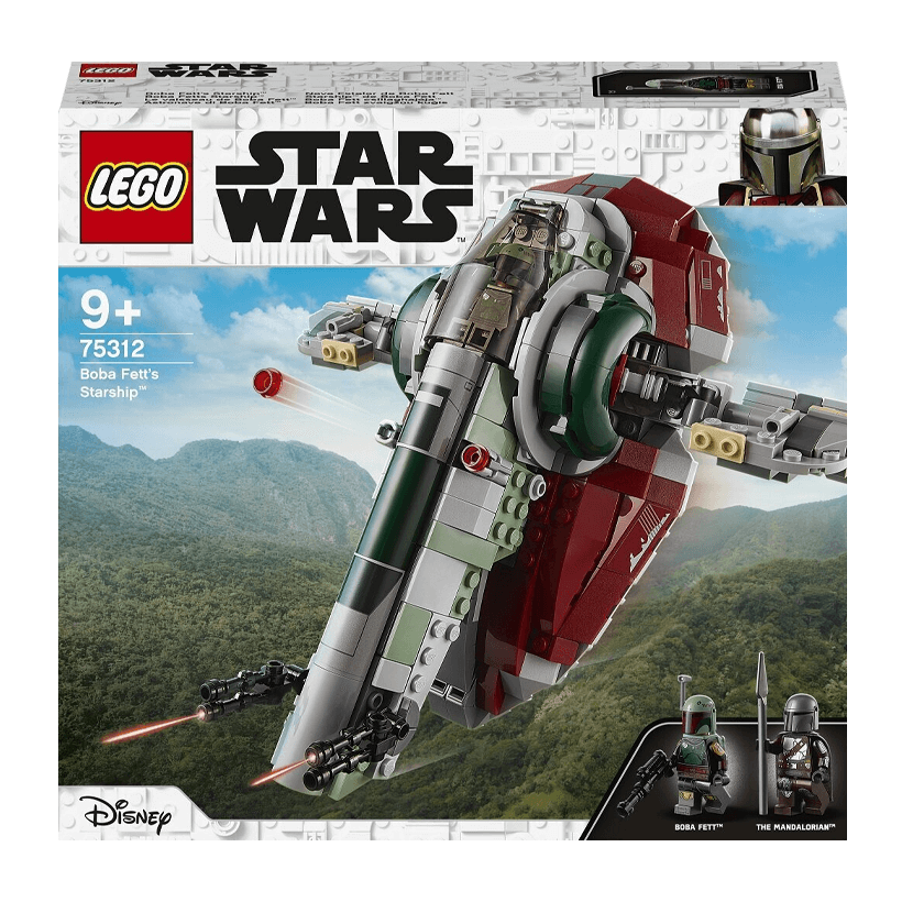 Конструктор Lego Зореліт Боби Фетта Star Wars 75312 Новий - Retromagaz