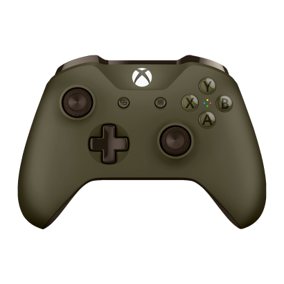 Геймпад Беспроводной Microsoft Xbox One Battlefield 1 Special Edition Dark Green Б/У - Retromagaz