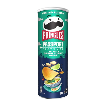 Чипси Pringles Passport Flavours Thai Style Green Curry 165g - Retromagaz