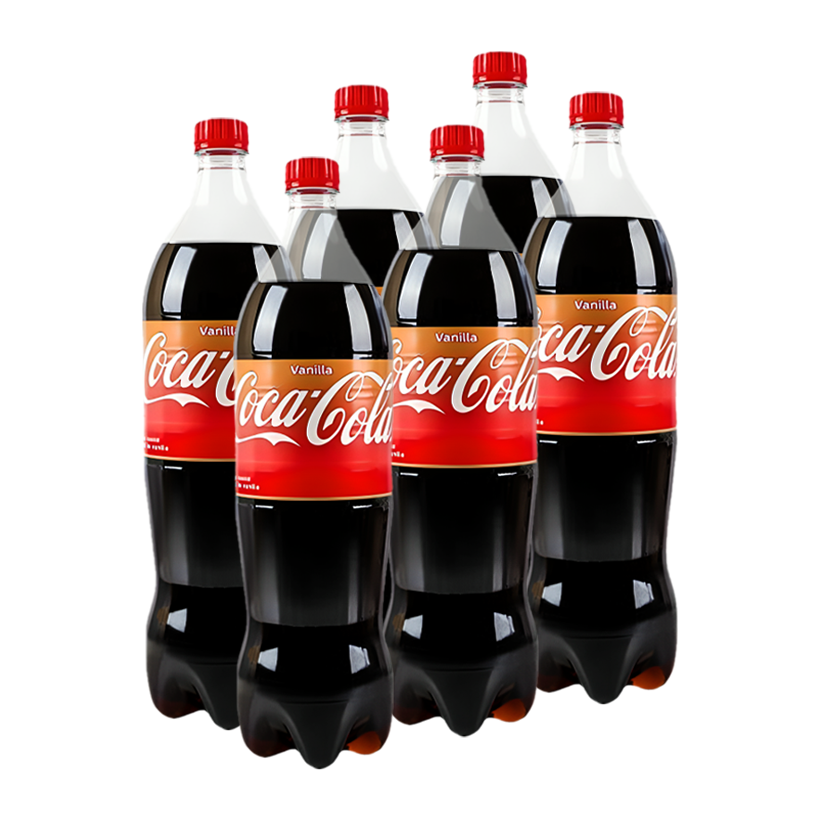 Набор Напиток Coca-Cola 6шт Vanilla 1.25L - Retromagaz