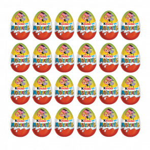 Набір Шоколадне Яйце 24шт Kinder Surprise Тварини Natoons Africa Applaydu 20g - Retromagaz