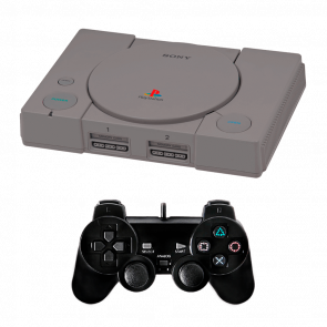 Консоль Sony PlayStation 1 SCPH-3xxx Chip Grey Б/У - Retromagaz